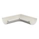 Lindab Aluminium Gutter Internal Angle 90 - 125mm White