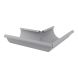 Lindab Aluminium Gutter External Angle 135 - 125mm Silver Metallic