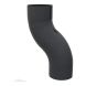Lindab Aluminium One-Piece Offset - 75mm Anthracite Grey