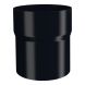 Lindab Aluminium Pipe Connector - 100mm Black