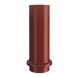 Lindab Steel Drain Shoe - 100mm Dark Red