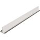 FloPlast Shiplap Cladding Starter Trim - 5mtr Anthracite Grey Woodgrain