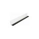 FloPlast Shiplap Cladding Drip Trim - 5mtr Black Ash Woodgrain