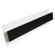 FloPlast Shiplap Cladding Centre Joint Trim - 5mtr Black Ash Woodgrain