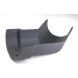 Cast Iron Deep Half Round Gutter Left Hand Angle - 135 Degree x 125mm Primed