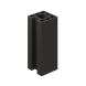 Clarity Composite Fencing End Post - 125mm x 3000mm Charcoal