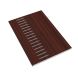 300mm Rosewood Vented Soffit Board - 10mm x 5mtr