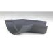 Cast Iron Beaded Half Round Gutter Right Hand Angle - 135 Degree x 125mm Primed