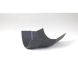 Cast Iron Half Round Gutter Left Hand Angle - 135 Degree x 100mm Primed