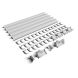 FloPlast 20mtr 170mm Industrial/Xtraflo Gutter Kit - Stopend Outlet - White