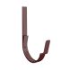 Lindab Steel Gutter 180mm Flex-Fit Rafter Bracket - 125mm Dark Red