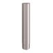 Lindab Steel Intermediate Downpipe - 87mm x 1mtr Silver Metallic