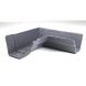 Cast Iron Notts Ogee Gutter Internal Angle - 90 Degree x 115mm Primed