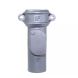 Cast Iron Round Downpipe Eared Access Pipe - 75mm Primed