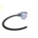 Cast Iron Round Downpipe Diverter Kit Left Hand - 100mm Primed