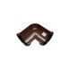 FloPlast Half Round Gutter Angle - 90 Degree x 112mm Brown