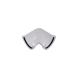 FloPlast Deepflow/ Hi-Cap Gutter Angle - 90 Degree x 115mm x 75mm White