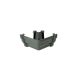 FloPlast Ogee Gutter External Angle - 90 Degree x 110mm x 80mm Anthracite Grey