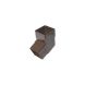 FloPlast Square Downpipe Offset Bend - 112 Degree Brown