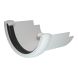 FloPlast PVC Half Round to Cast Iron Half Round Gutter Adaptor - White