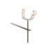 Lindab Steel Gutter Rise & Fall Bracket - 100mm Antique White