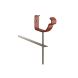 Lindab Steel Gutter Rise & Fall Bracket - 150mm Tile Red