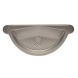 Lindab Magestic Steel Gutter Self-Locking Stop End - 150mm Galvanised