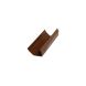FloPlast Square Gutter - 114mm x 2mtr Brown
