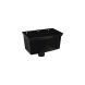 FloPlast Downpipe Universal Round/ Square Hopper - Black