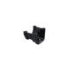 FloPlast Square to Ogee Left Hand Gutter Adaptor - Black