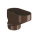 Lindab Steel Drain Trap - 100mm Brown