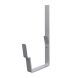 Lindab Rectangular Steel Gutter 210mm Flex-Fit Rafter Bracket - 140mm Silver Metallic