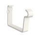 Lindab Rectangular Steel Gutter Fascia Bracket - 140mm Antique White