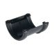 FloPlast Half Round Gutter Union Bracket - 112mm Cast Iron Effect