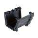 FloPlast Ogee Gutter Union Bracket - 110mm x 80mm Cast Iron Effect