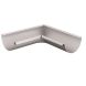 Lindab Steel Gutter Internal Angle 90 - 125mm Silver Metallic