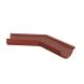 Lindab Steel Gutter External Angle 135 - 125mm Tile Red