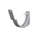 Lindab Steel Gutter Adjustable Fascia Bracket - 100mm Silver Metallic