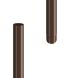 Lindab Steel Downpipe - 120mm x 3mtr Brown