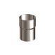 Lindab Magestic Steel Downpipe Connector - 100mm Galvanised