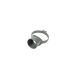 FloPlast Solvent Weld Soil Strap Boss - 110mm Olive Grey