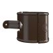 Lindab Steel Universal Downpipe Clip - 75mm Brown