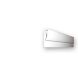 Hygiene Cladding Two Part Starter Trim - for 2-3mm Sheets x 3mtr Length White