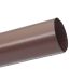 Galeco Steel Downpipe - 87mm x 3mtr Copper Effect