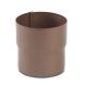 Galeco Steel Downpipe Connector - 87mm Copper Effect