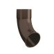 Lindab Steel Downpipe Shoe - 100mm Brown