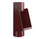 Lindab Steel Vandal Reinforced Leaf Trap - 102mm Dark Red