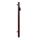 Lindab Steel Vandal Reinforced Pipe with Raised Leaf Trap - 102mm x 2mtr Dark Red