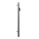 Lindab Steel Vandal Reinforced Pipe with Raised Leaf Trap - 102mm x 2mtr Silver Metallic