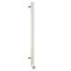 Lindab Steel Vandal Reinforced Pipe with Shoe - 102mm x 2mtr Antique White